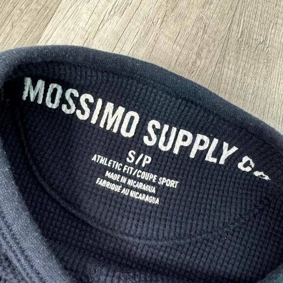 Striped Thermal Long Sleeve Shirt Mossimo Supply Co. Athletic Fit Size Small - Picture 4 of 6